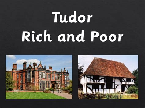 tudor houses poor|rich and poor tudor facts.